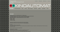 Desktop Screenshot of kinoautomat.cz